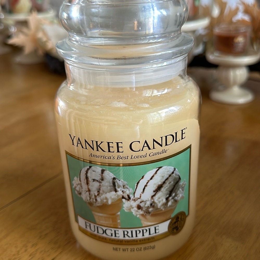 Yankee Candle Large Jar Fudge Ripple